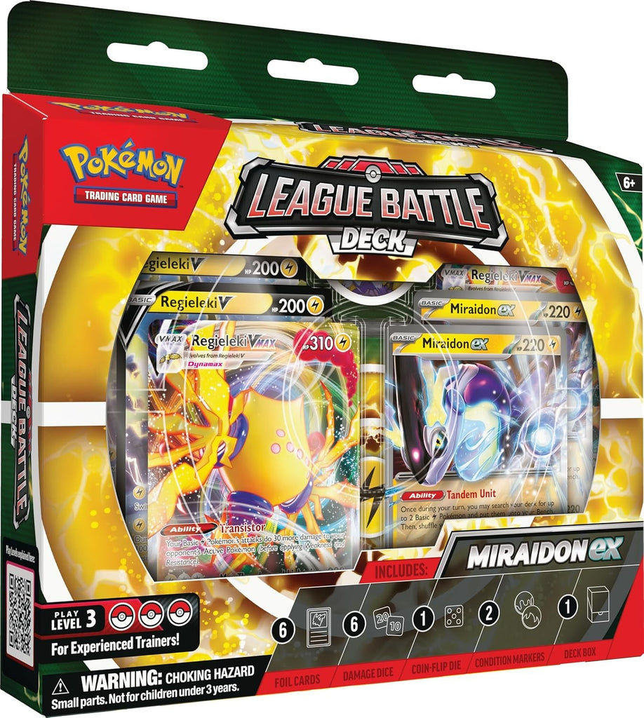 Pokemon TCG League Battle Deck Miraidon ex Box