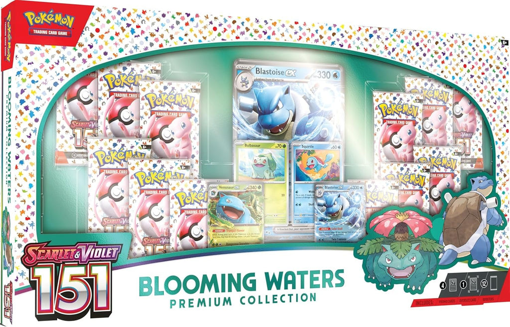 Pokemon TCG Blooming Waters 151 - Heavy Hitters Collection Box