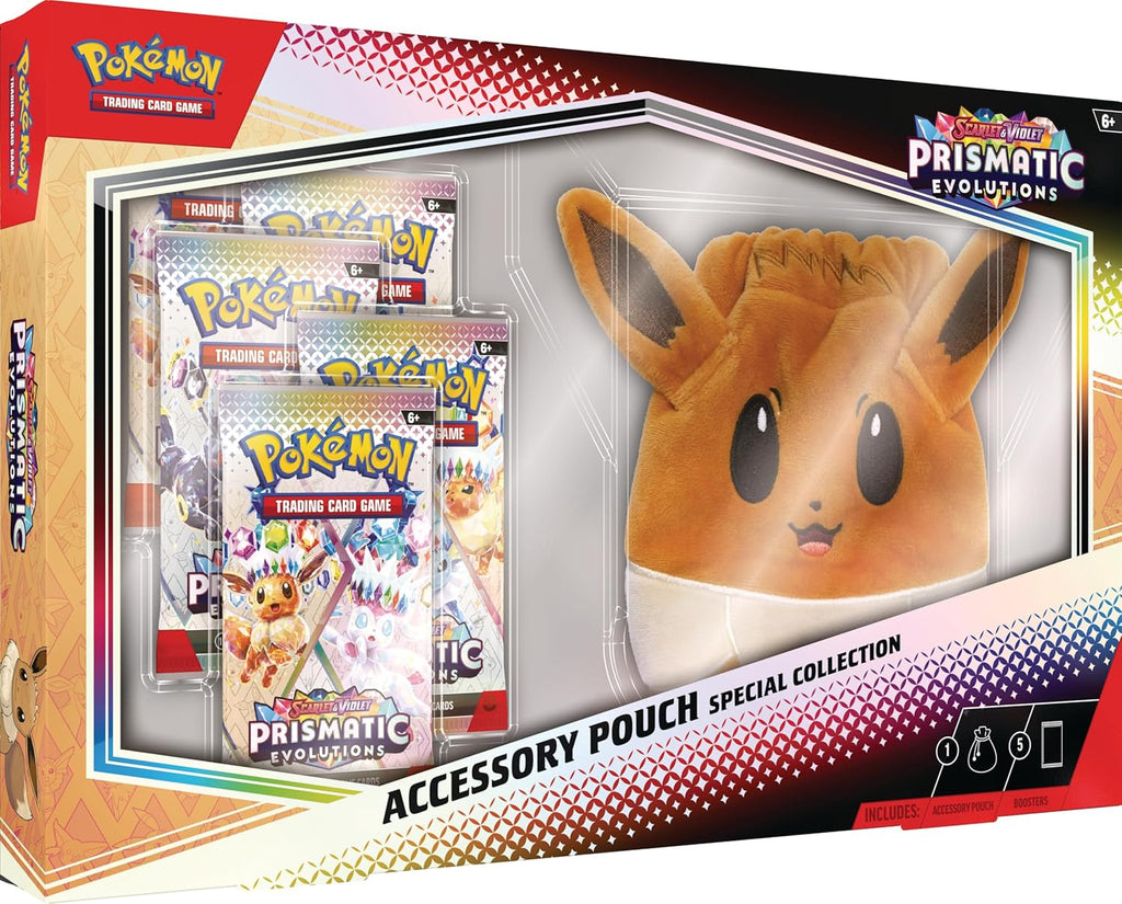 Pokemon TCG Prismatic Evolutions Accessory Pouch