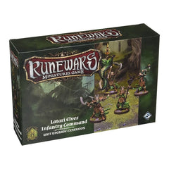 Runewars Miniatures Game: Latari Elves Infantry Command  Unit Upgrade Expansion