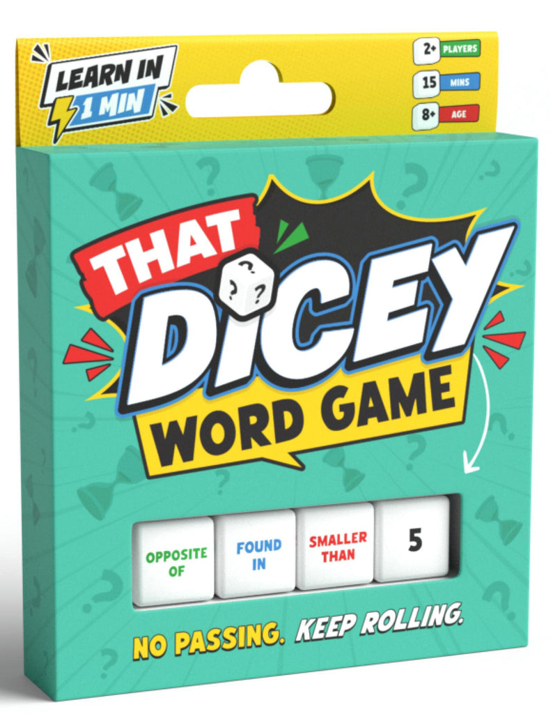 PREORDER That Dicey Word Game