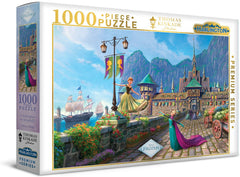 Harlington Thomas Kinkade Disney Frozen Celebration in Arendelle 1000 pieces
