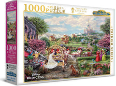 Harlington Thomas Kinkade Puzzle Disney Cinderella Happily Ever After 1000 Pieces