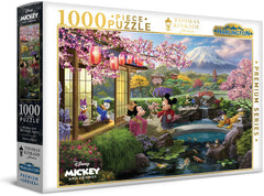 Harlington Thomas Kinkade Puzzle Disney Mickey and Minnie in Japan 1000 Pieces