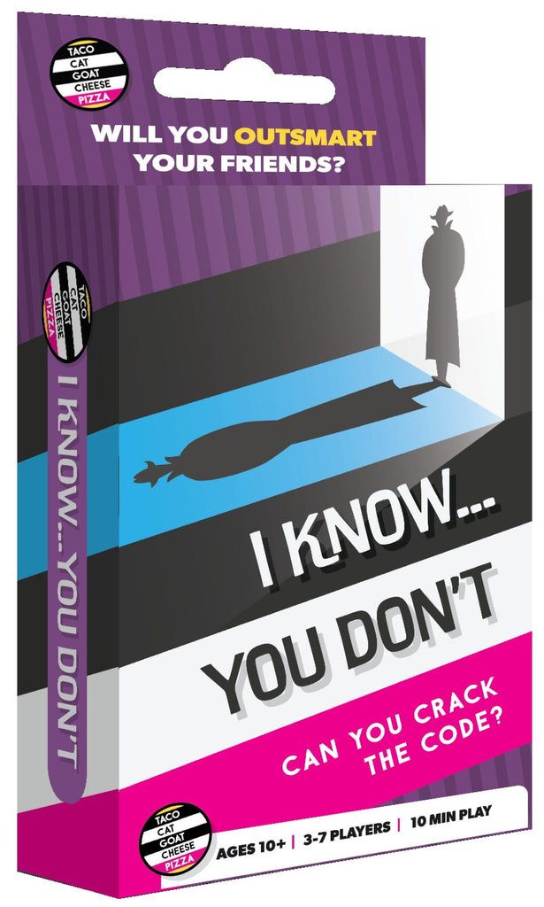 I Know You Dont