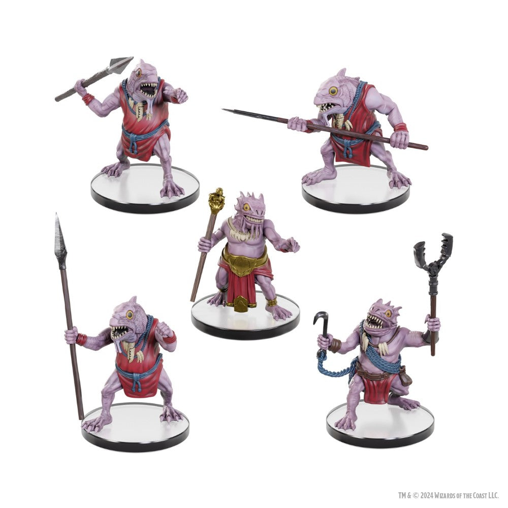 PREORDER D&D Icons of the Realms: Kuo-Toa Warband