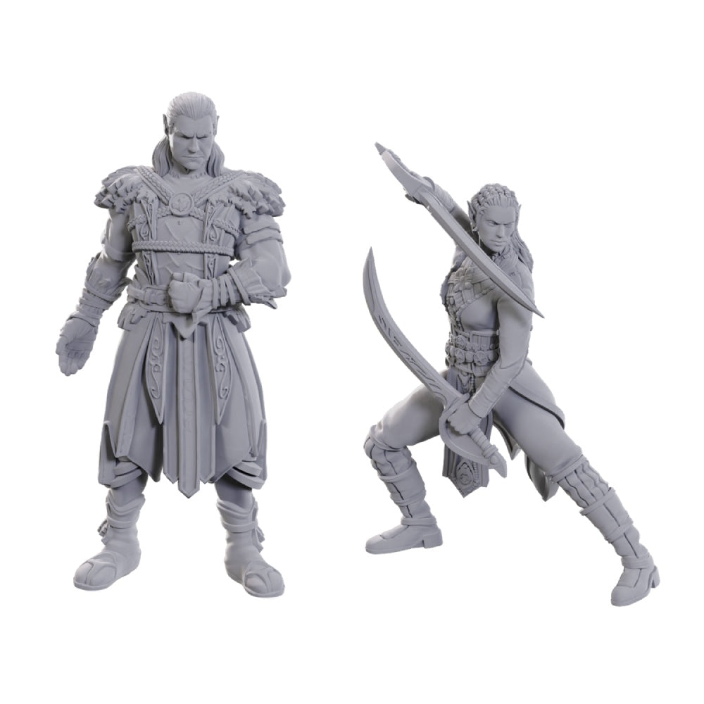 PREORDER D&D Nolzurs Marvelous Miniatures: Special Edition  Baldurs Gate 3: Jaheira & Halsin