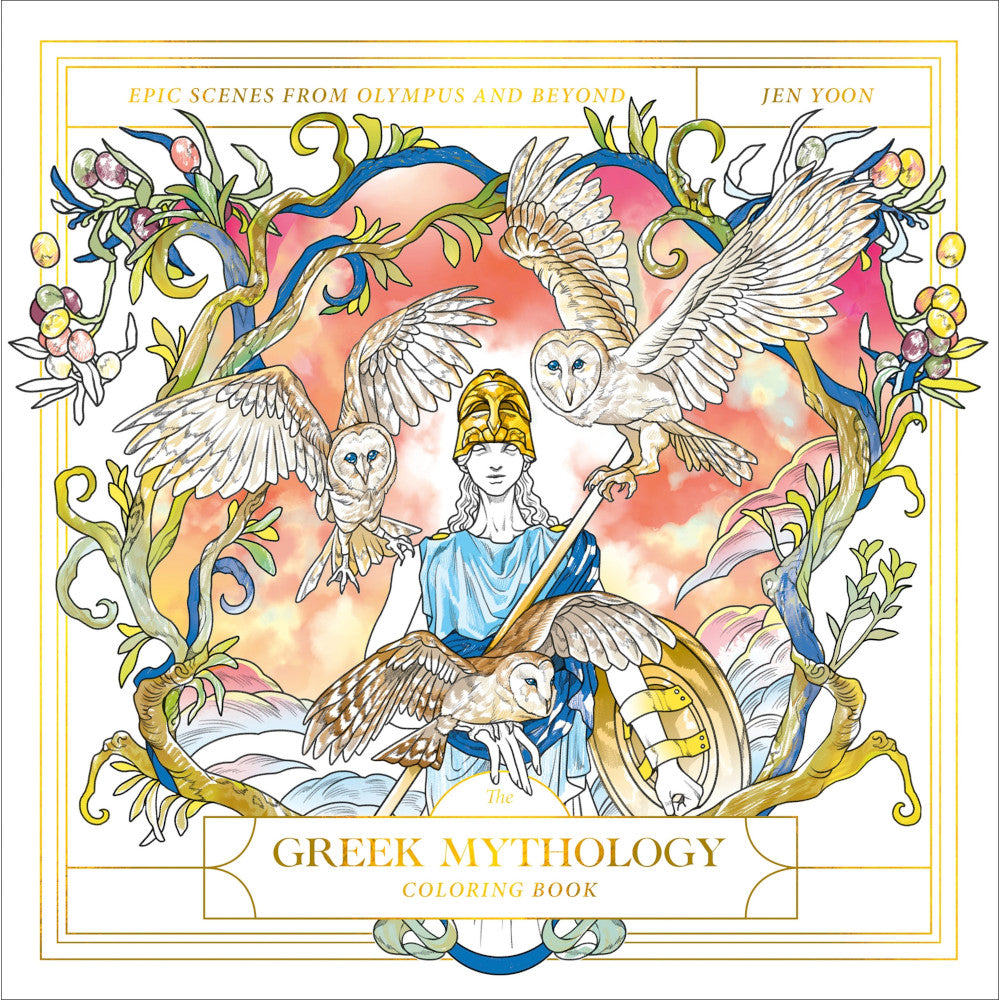 PREORDER The Greek Mythology Coloring Book