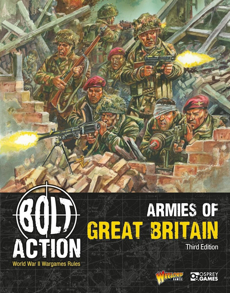 PREORDER Bolt Action - Armies of Great Britain Third Edition