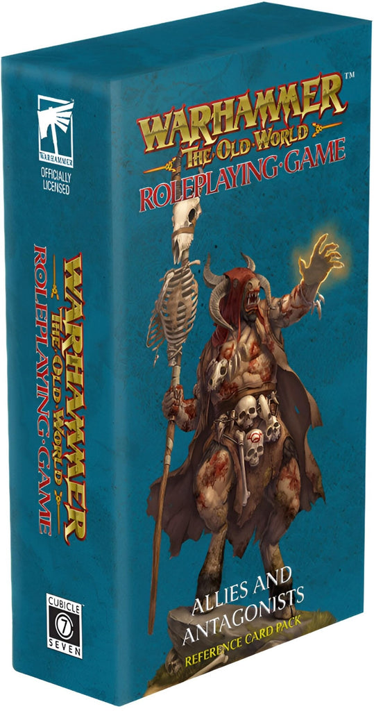 PREORDER Warhammer The Old World Roleplaying Game - Allies and Antagonists Card Deck