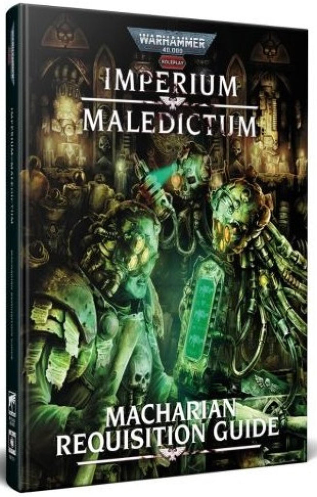 PREORDER Warhammer 40000 Roleplay Imperium Maledictum Macharian Requisition Guide