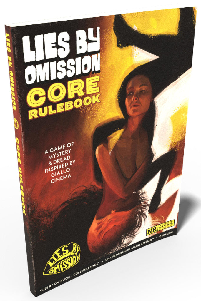 PREORDER Lies By Omission Role Playing Game Core Rulebook