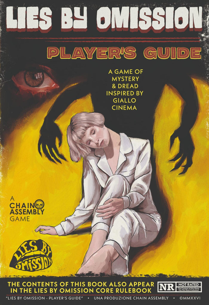 PREORDER Lies By Omission Role Playing Game Players Guide