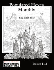 PREORDER Populated Hexes Monthly Year One