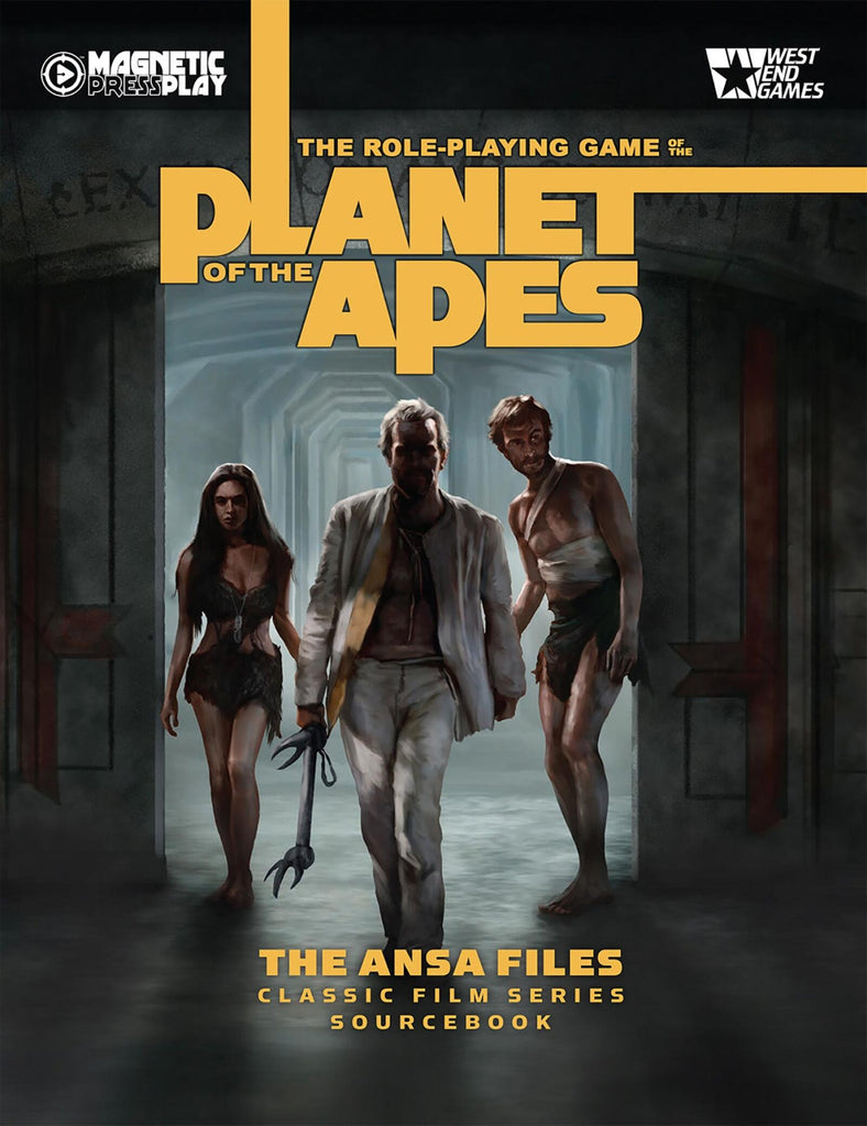 Planet of the Apes RPG The ANSA Files Sourcebook Expansion