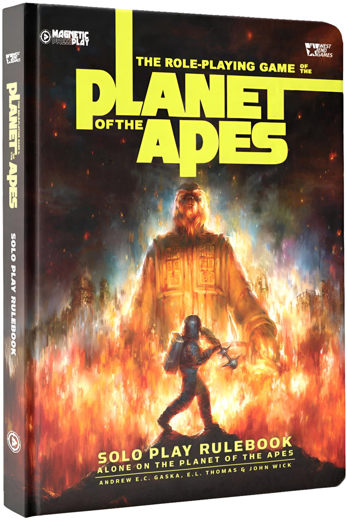 PREORDER Planet of the Apes RPG Solo Play Rulebook