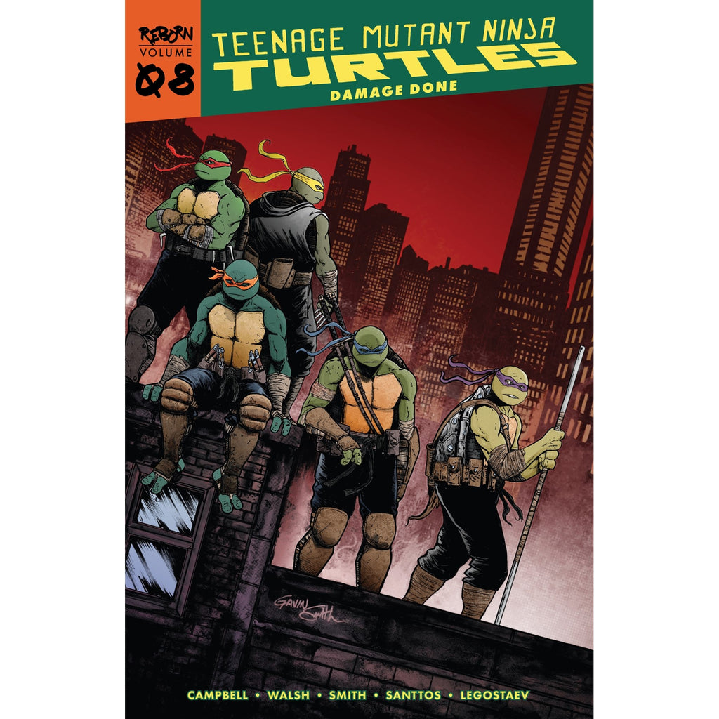 PREORDER Teenage Mutant Ninja Turtles: Reborn Vol. 8 - Damage Done