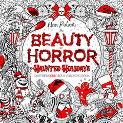 PREORDER The Beauty of Horror: Haunted Holidays Coloring Book