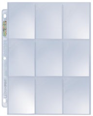 Ultra Pro: 9-Pocket Platinum Page for Standard Size Cards