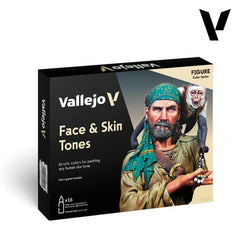 Vallejo - AV70258 Face & Skin Tones Figure 16 Colour Set