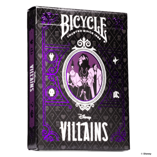 Bicycle Playing Cards Disney - Villains (Purple)