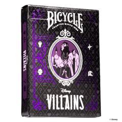 Bicycle Playing Cards Disney - Villains (Purple)