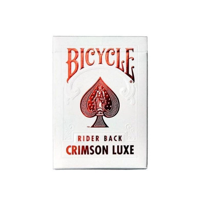 Bicycle Foil Metalluxe Red Playing Cards