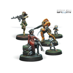 Infinity - Dire Foes Mission Pack 6. Defiant Truth (Yu Jing vs Haqqislam) Leila Sharif Xi Zhuang Freelance Stringer