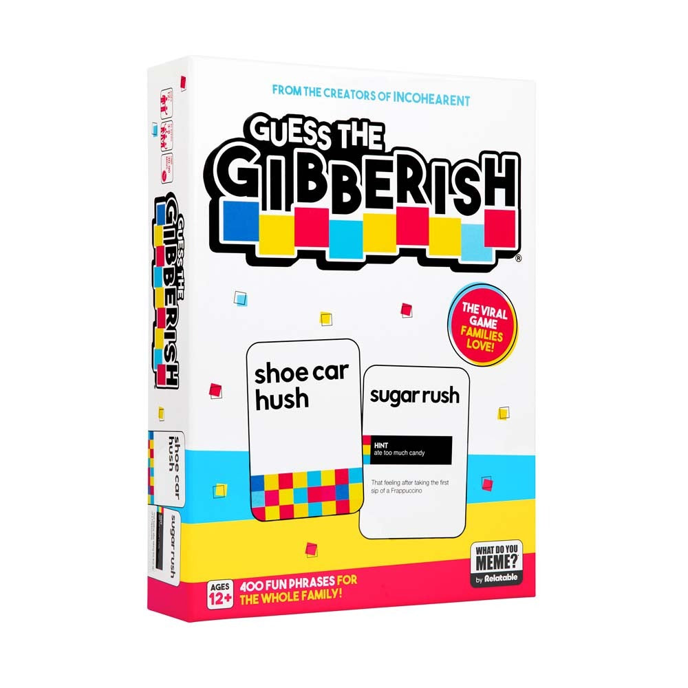 PREORDER Guess The Gibberish Family Edition