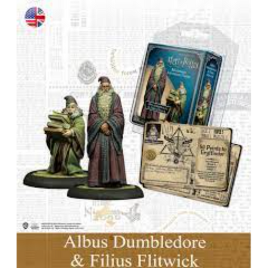 Harry Potter Miniature Adventure Game - Dumbledore and Flitwick