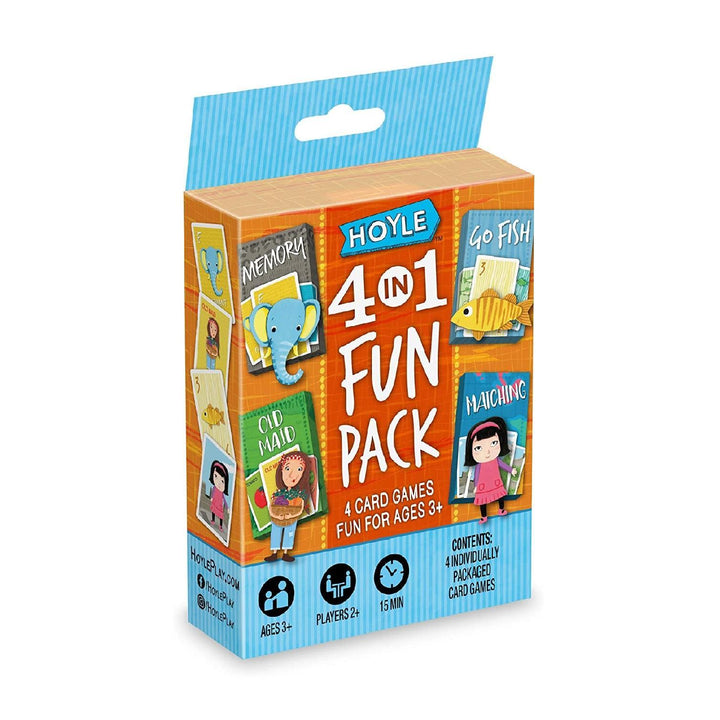 Hoyle Playing Cards: Hoyle 4 in 1 Fun Pack English Only