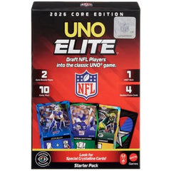 UNO Elite NFL 2026 - Starter Pack (Core Edition)