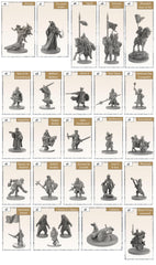 Time of Legends Joan of Arc 1.5 Reliquary 1. Extra Miniatures