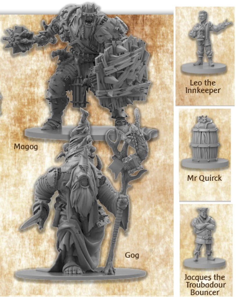 Time of Legends Joan of Arc Kickstarter Super Exclusives 1. Extra Miniatures