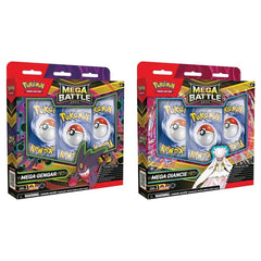 Pokemon TCG Mega Gengar & Mega Diancie ex Battle Deck Pair