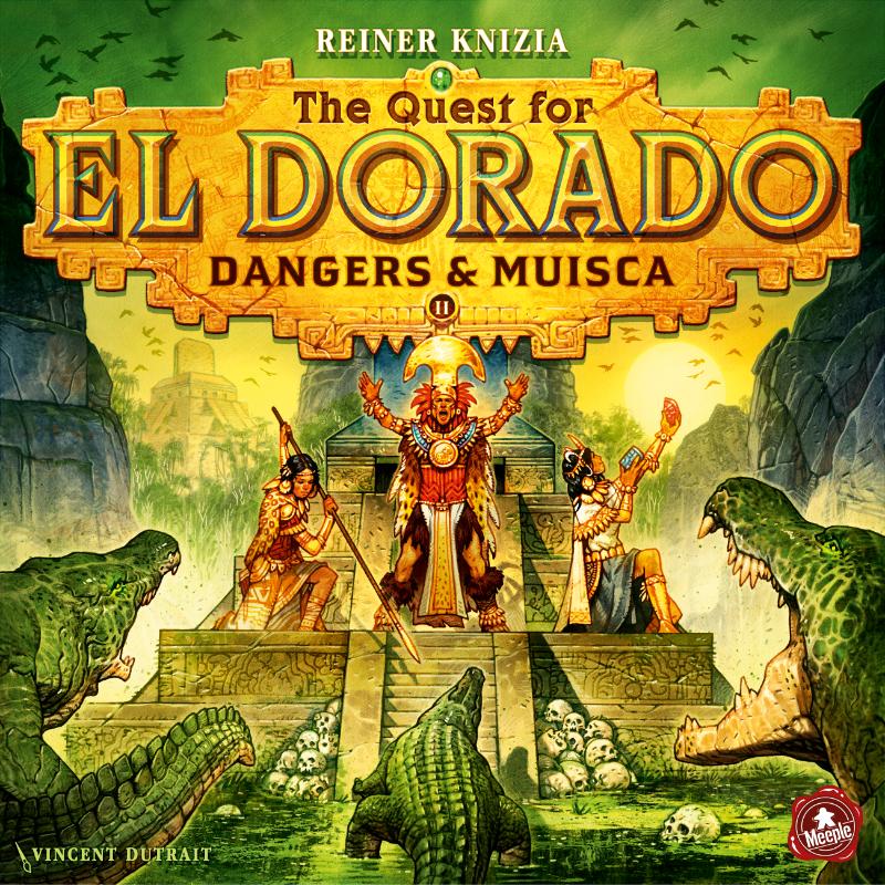 The Quest for El Dorado - Dangers & Muisca Expansion Board Game