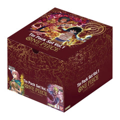 One Piece Card Game: Tin Pack Set Display – Vol. 1 [TS-01]