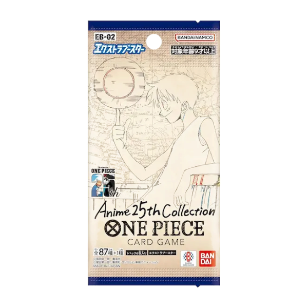 One Piece TCG Anime 25th collection EB-02 Japanese Booster Pack