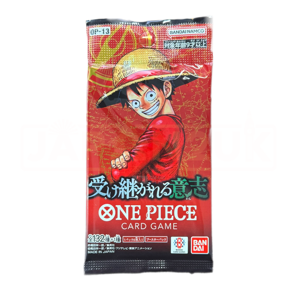 One Piece TCG OP-13 Inherited Will Japanese Booster Pack