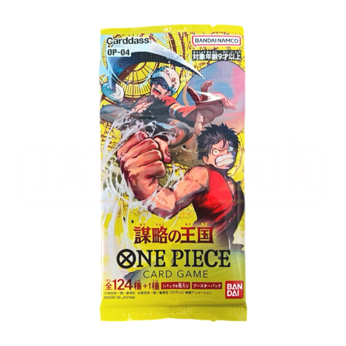 One Piece TCG OP-04 Kingdoms of Intrigue Japanese Booster Pack