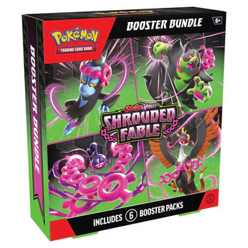 PREORDER POKÉMON TCG Scarlet & Violet 6.5 Shrouded Fable Booster Bundle