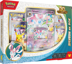 PREORDER Pokemon TCG: 30th Celebration Sylveon ex Box / Greninja ex Box