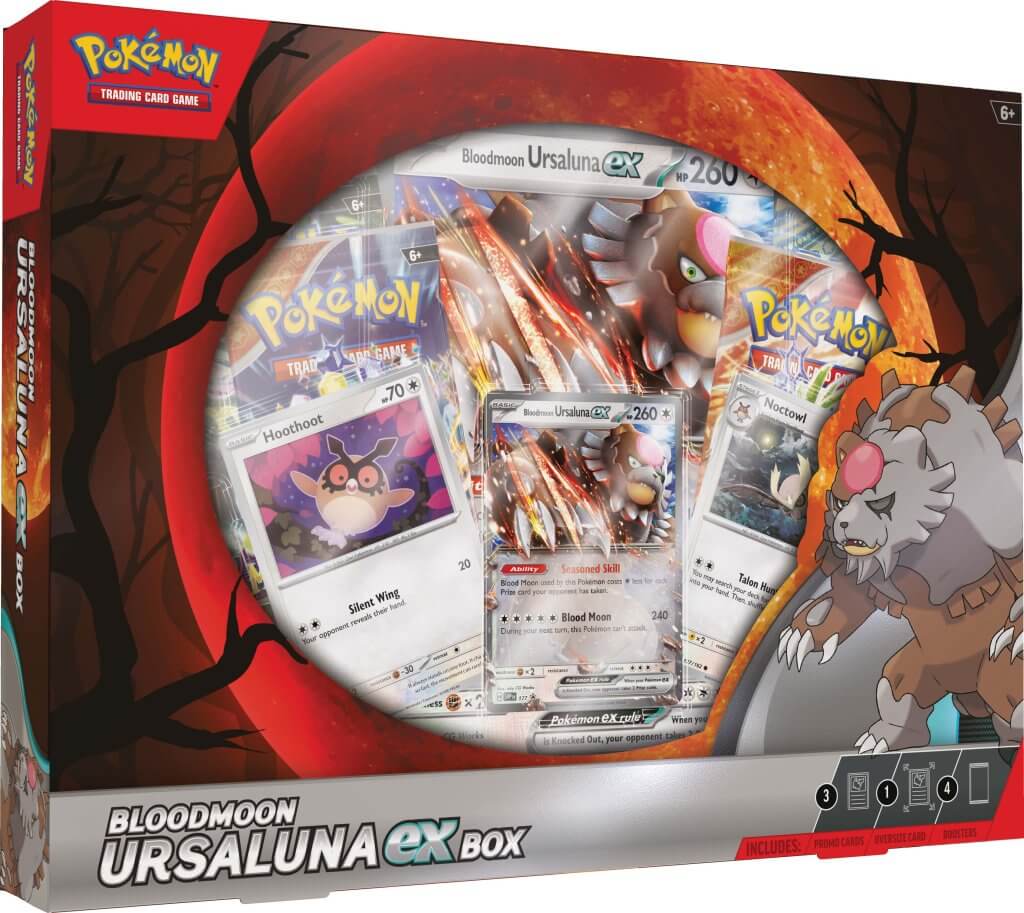 PREORDER POKEMON TCG Bloodmoon Ursaluna ex Box