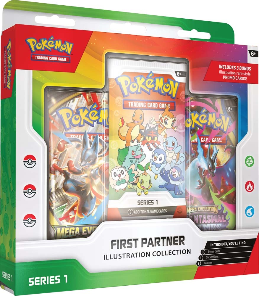 PREORDER Pokemon TCG Pokemon First Generation Starter Box