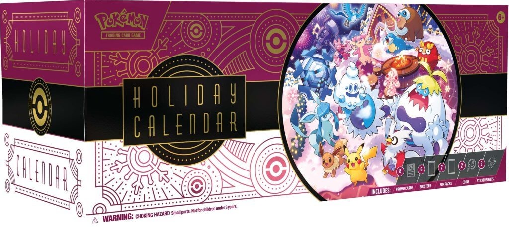 PREORDER POKEMON TCG Holiday Calendar Collection Box