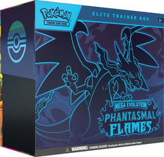 PREORDER Pokemon TCG Mega Evolutions 2 Phantasmal Flames Elite Trainer Box