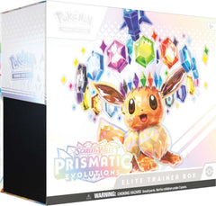 POKEMON TCG Scarlet & Violet 8.5 Prismatic Evolutions Elite Trainer Box