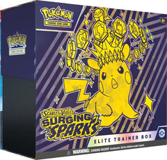 POKEMON TCG Scarlet & Violet 8 Surging Sparks Elite Trainer Box