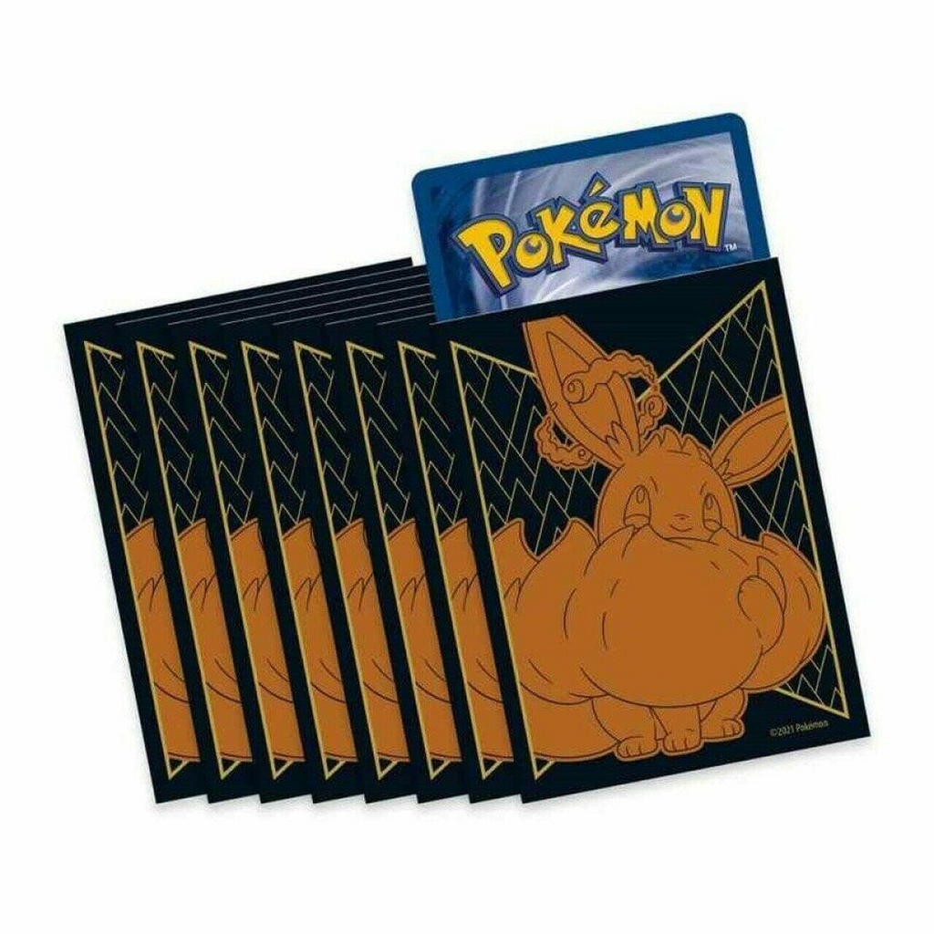 Pokemon Shining Fates ETB Card Sleeves - Eevee VMAX (65 Sleeves)