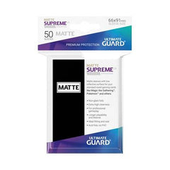 Ultimate Guard: Supreme UX Standard Sleeves: Matte Black (50)